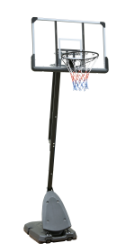 Use for Outdoor Height Adjustable 6 to 10ft Basketball Hoop 44 Inch Backboard Portable Basketball Goal System with Stable Base and Wheels