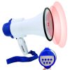 5 Core Megaphone Speaker ‚Ä¢ Battery Power 30W Bullhorn w Siren ‚Ä¢ Volume Adjustable Bull Horn ‚Ä¢ 800 Feet Range ‚Ä¢ Record Function ‚Ä¢ Mega Phone