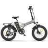 AOSTIRMOTOR Folding Electric Bike Ebike Bicycle 750W Motor 20" Fat Tire With 48V/12.5Ah Li-Battery Beach Snow Bicycle A30