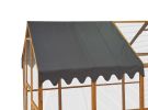 Outdoor Chicken Coop Enclosures 110" Large Kitten Playpen with Platforms,Upgrade Waterproof Cover