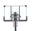 Use for Outdoor Height Adjustable 6 to 10ft Basketball Hoop 44 Inch Backboard Portable Basketball Goal System with Stable Base and Wheels