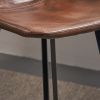 Set of 2 30" Dax Faux Leather Barstool Brown