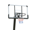 Use for Outdoor Height Adjustable 6 to 10ft Basketball Hoop 44 Inch Backboard Portable Basketball Goal System with Stable Base and Wheels