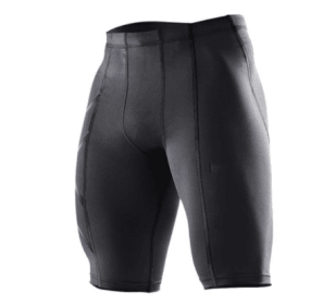 Quick-Drying Compression Shorts For Men (Option: XXXL-Black)