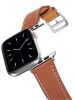 Compatible with Apple Watch Band 49mm 45mm 44mm 42mm 41mm 40mm 38mm, Genuine Leather Band Replacement Strap Compatible with Apple Watch Ultra 2/1 Seri