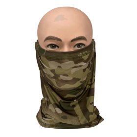 Premium Sports Neck Gaiter Face Mask for Fishing & Outdoor Activities (Color: Camo)